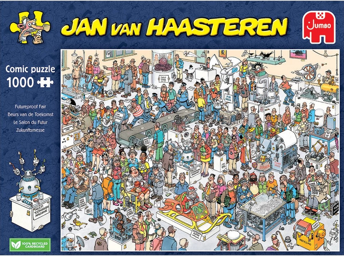 Jan van Haasteren Beurs van de Toekomst 1000 stukjes - Legpuzzel