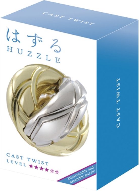 Huzzle Cast Valve GIGAMIC – Casse-tête Métal Niveau Difficulté 4, Labyrinthe Mécanique à Déchiffrer, Défi Pour Passionnés Dès 8 Ans