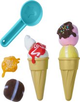 Haba Toy food Cornets de crème glacée Junior Polyester 11 pièces