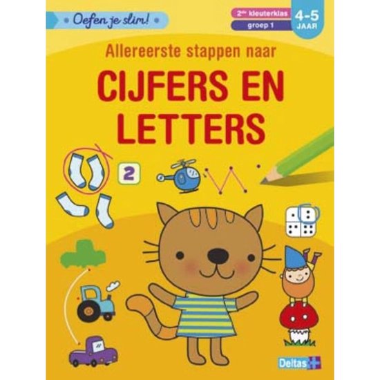 Deltas Allereerste stappen naar cijfers en lett - cover