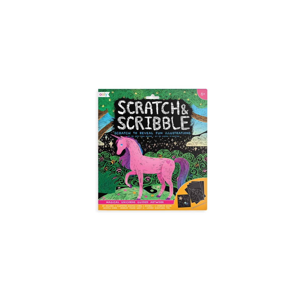 Ooly - Scratch & Scribble - Magische eenhoorns