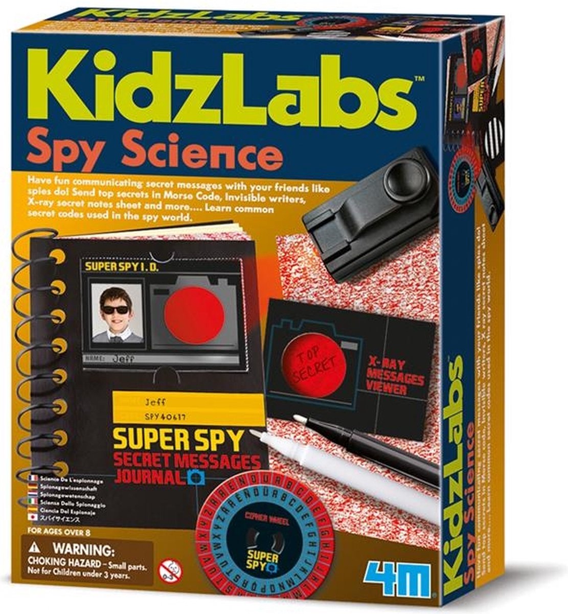 Kit détective espion pour enfants Ensemble de jouets STEM de