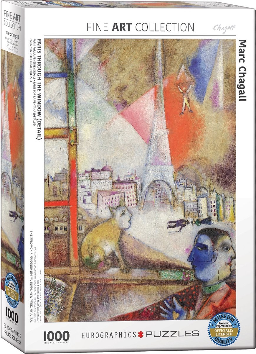 Paris Through the Window Puzzel (1000 stukjes)