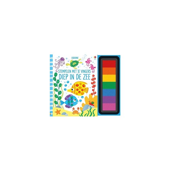 Stempelen met je vingers 1 - Stempelen met je vingers Diep i ... - cover