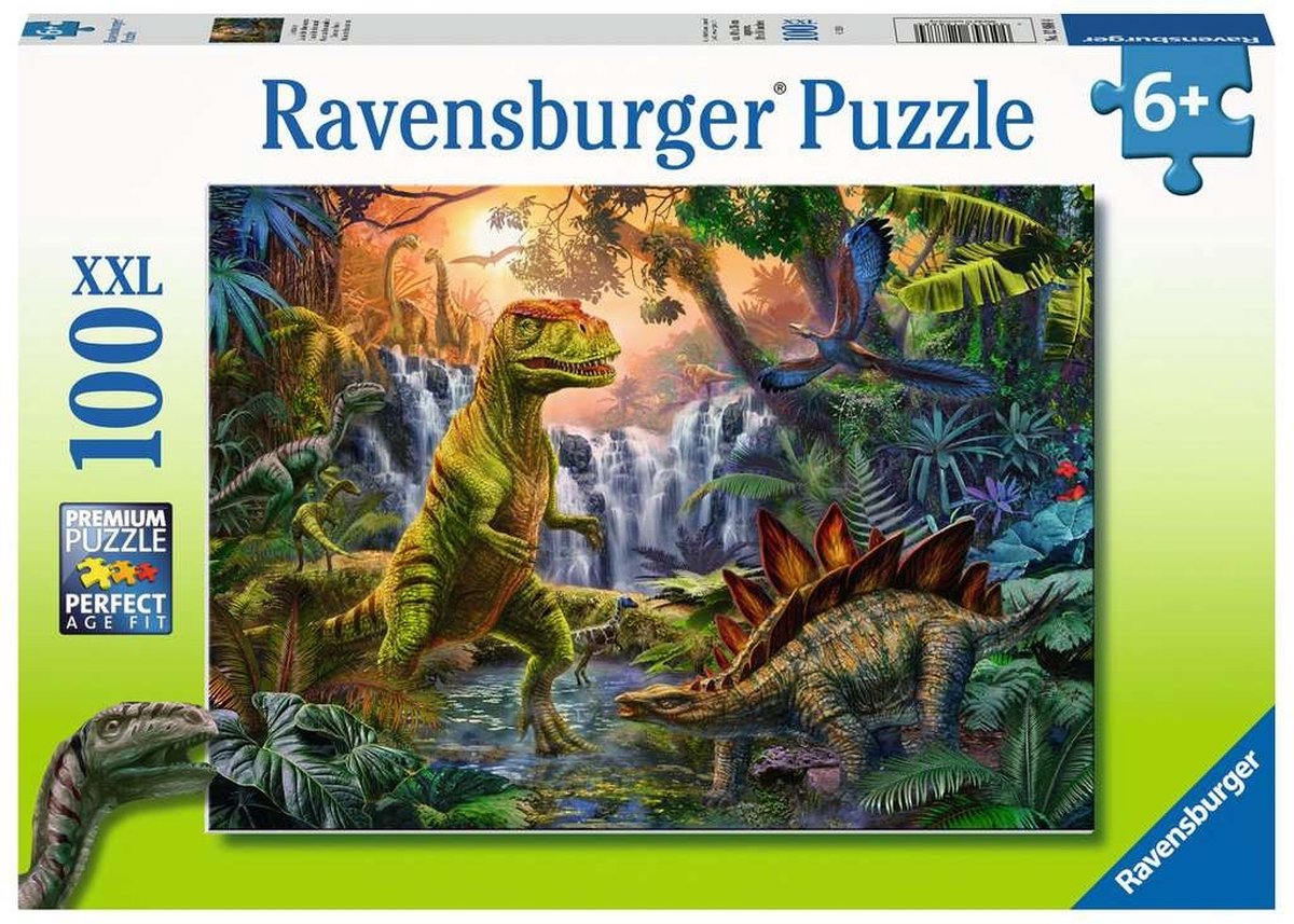 Puzzle 200 p XXL - Le royaume des dinosaures