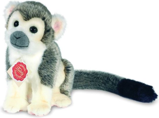 Knuffel Aap Grijs