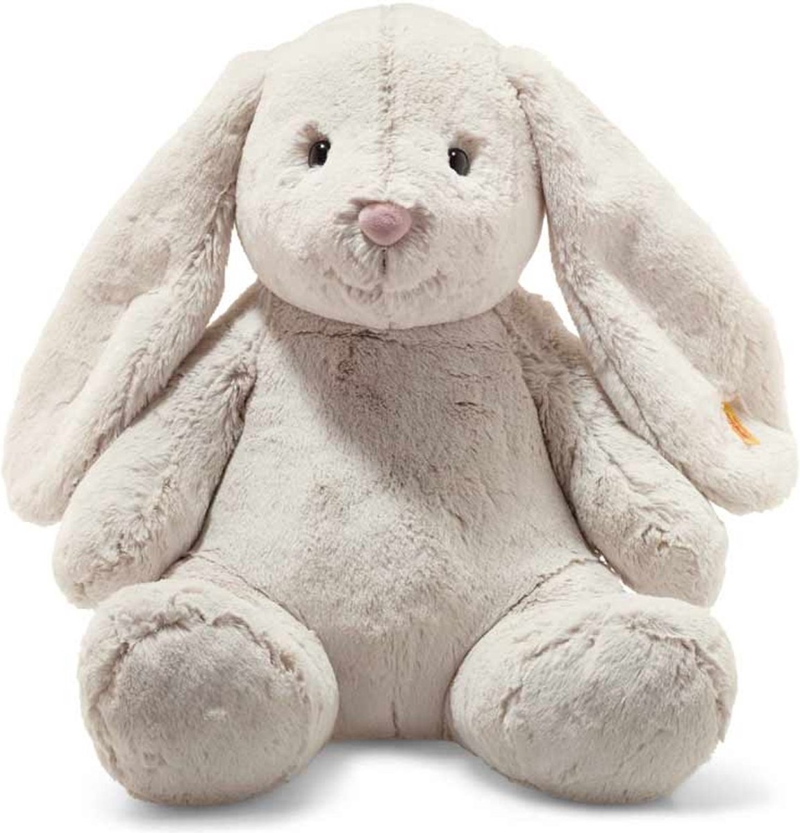 Steiff knuffel Soft Cuddly Friends konijn Hoppie, lichtgrijs