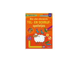 Oefen je slim! 0 - Oefen je slim! Mijn aller-allereerste tel- en schrijfspelletjes 3-4 jaar