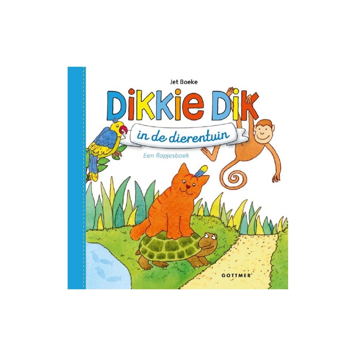 Dikkie Dik - Dikkie Dik in de dierentuin - Jet Boeke