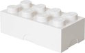 LEGO - Lunchbox Brick 8 - Polypropyleen - Wit