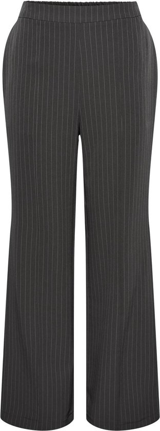 Pieces Broek Pcbossy Hw Wide Striped Pants Noos 17130407 Magnet Dames Maat - XL