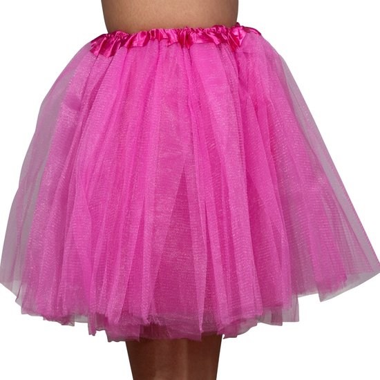 Tutu - Tule rokje - Petticoat - Kinderen - Neon pink