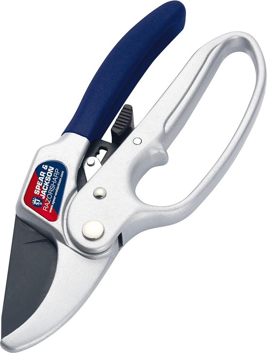 Foto: Mellwin accu snoeischaar 21v brstenlos takkenschaar 32mm snijdiameter elektrische snoeischaar heggenschaar met 2 accus opberkoffer voor het snoeien van bomen fruitbomen