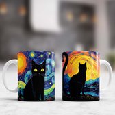 Mok Good Morning - Cats - Gift - Cadeau - CatLovers - Meow - KittyLove - Katten - Kattenliefhebbers - Katjesliefde - Prrrfect