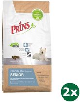 2x3 kg Prins procare mini senior hondenvoer