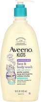 Aveeno, Kids, Face & Body Wash met haverextract - baby verzorging - baby wash gel baby 532 ml