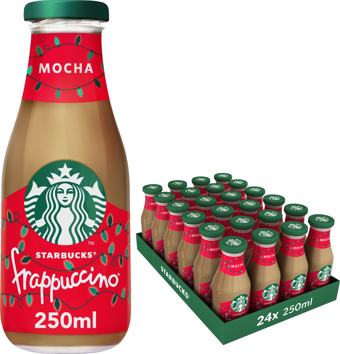 Starbucks Mocha Delight Frappuccino ijskoffie - 24 x 250ml
