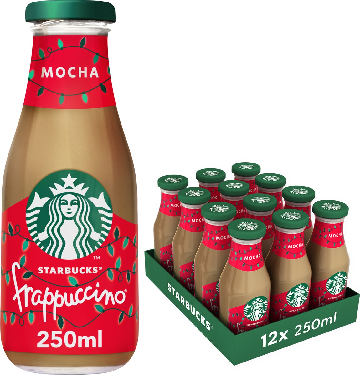 Starbucks Mocha Delight Frappuccino ijskoffie - 12 x 250ml