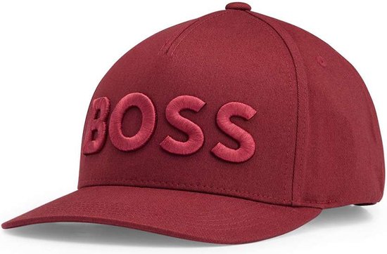 Hugo Boss - Sevile-BOSS rouge foncé - casquette - homme | bol.