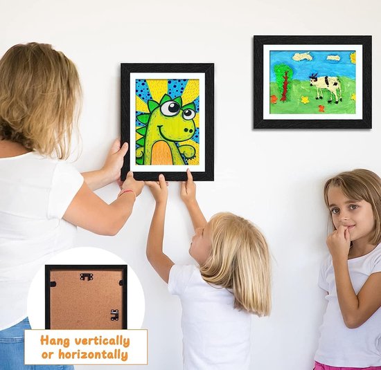 Cadre photo d'art pour enfants, cadre photo à remplir, ouverture