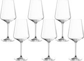 Wijnglas, helder, 6 stuks (1 stuk), 6 stuks