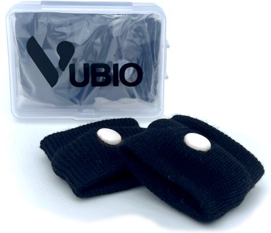 VUBIO Travel Bands - Bracelet anti-nausée contre le mal des Maladie de voyage - Zwart
