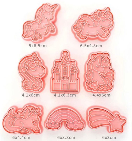 Ann Clark Cookie Cutters 7-delige campingkoekjessnijder set met