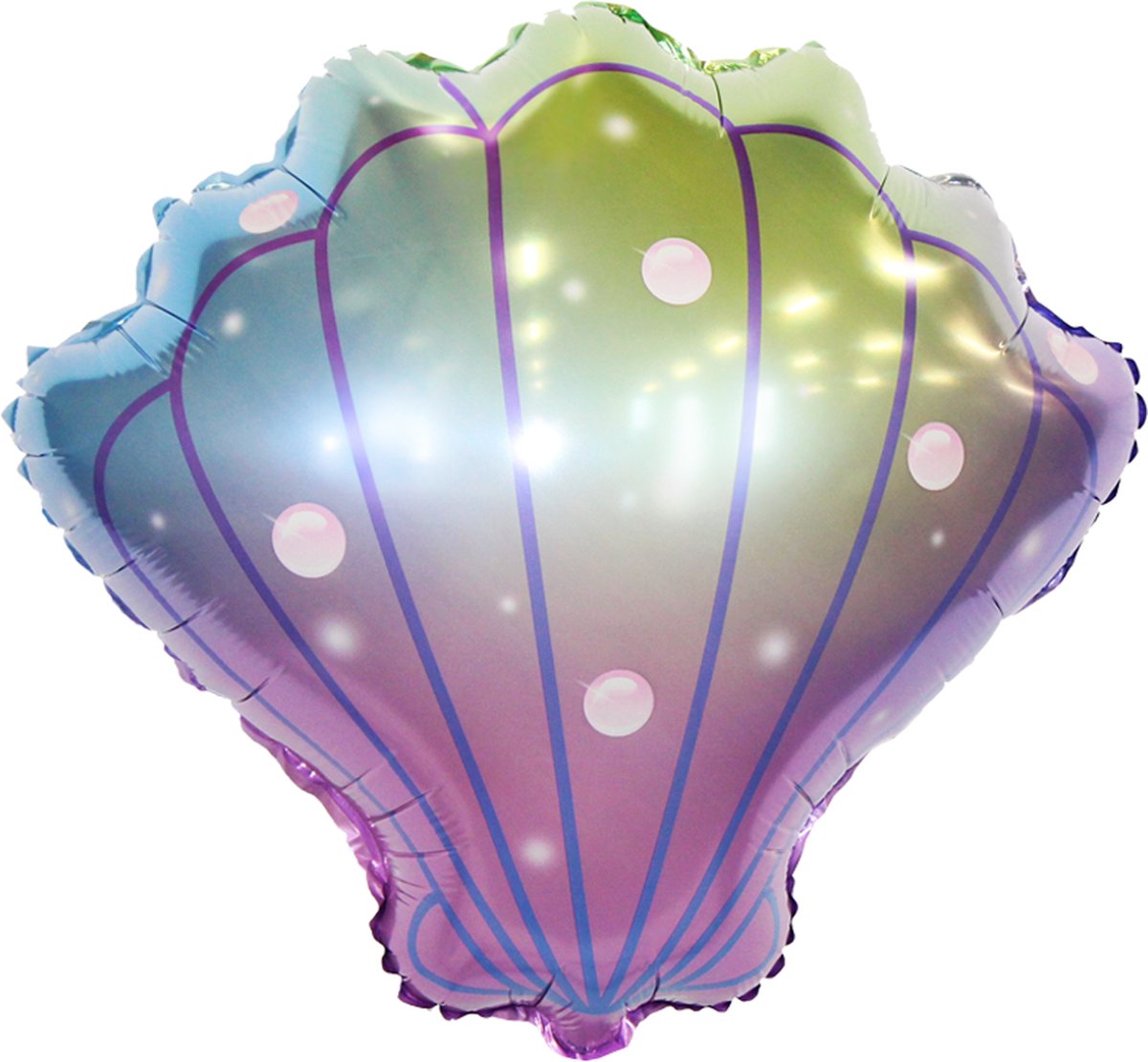 Snoes - Ballon en aluminium numéroté - Ballon 6 ans - Mega paquet sirène  sirène