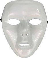 Fjesta Grimeer Masker - Halloween Masker - Halloween Kostuum - Carnaval Masker - Kunststof - One Size