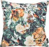 Classic Flowers - Bloemen Kussenhoes | Katoen / Polyester | 45 x 45 cm