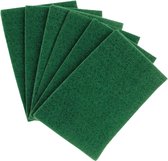 Schuurvlies groen 500 stuks - 225x150mm. - schuurlapjes - handpad professional - voordeelverpakking