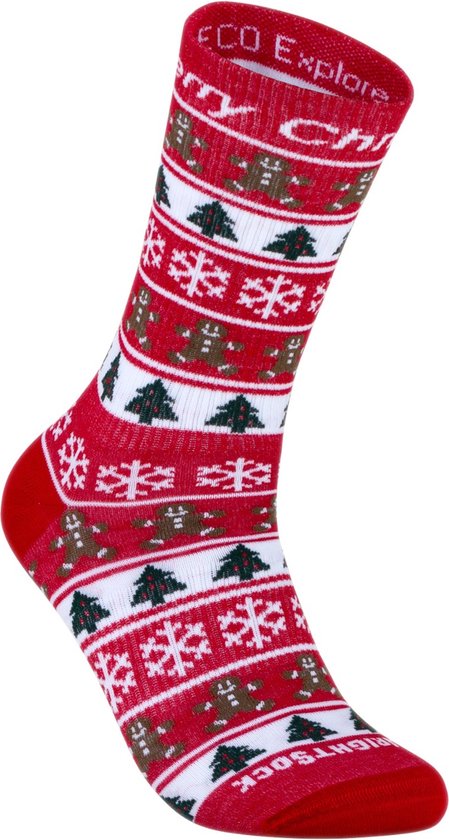 Foto: Wrightsock eco explore crew rood 41 45