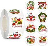 Without Lemon - Kerststickers 2023 - 500 stuks - Sticker size: 2.5cm - Kerst - Cadeau - Versiering - Verpakking