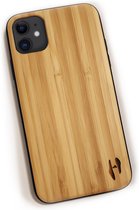 Hoentjen Creatie, Houten TPU case - iPhone 11 Bamboe
