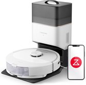 Bol.com Roborock Q8 Max+ - Robotstofzuigers - Wit - DuoRoller - Obstakel vermijden met Oplaad/afvalstation aanbieding