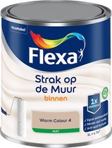 Flexa Strak op de muur - Binnen Mat - Warm Colour 4 - 1l