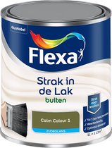 Flexa Strak in de lak - Buitenlak Zijdeglans - Calm Colour 1 - 1l