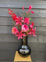Zijdenboeket Pink Lilly | zijdenbloemen | zijdenboeket | kunstbloemen