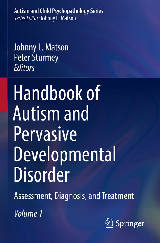 Autism and Child Psychopathology Series- Handbook of Autism  ... - cover