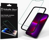 Umbrella Glass EasyClick UltraHD Screenprotector - Geschikt voor iPhone 13 Pro Max