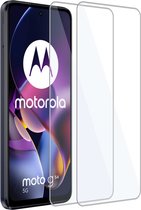 2x Geschikt voor Motorola Moto G54 Screenprotector - Beschermglas - GuardCover
