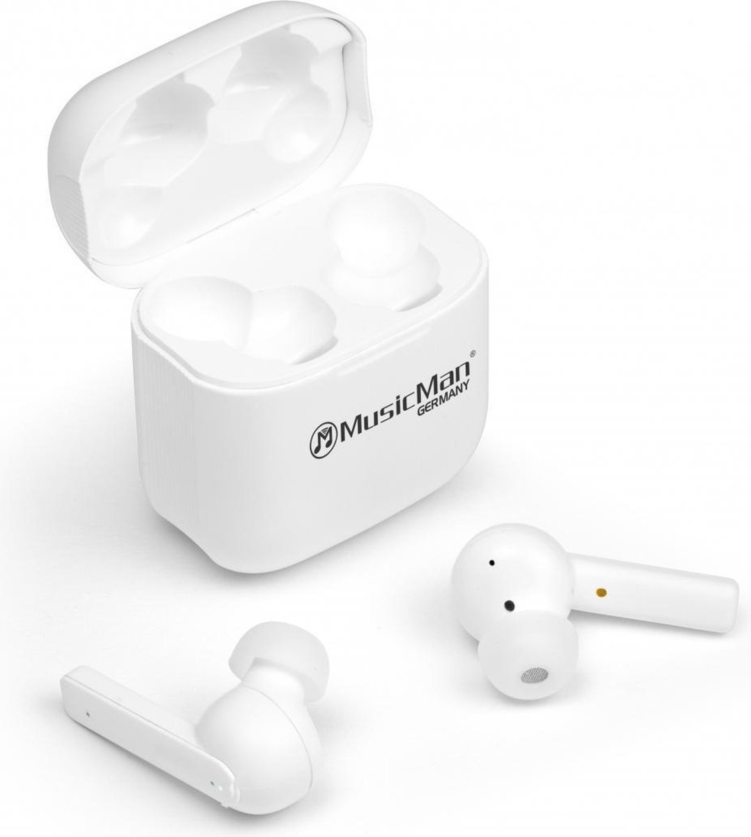 MusicMan BT-X52 Bluetooth In Ear oordopjes - Wit