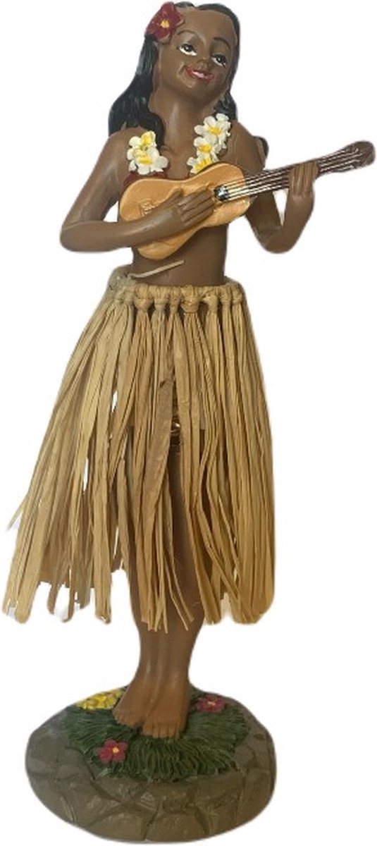 The Old Man Hula Girl Dashboard poppetje