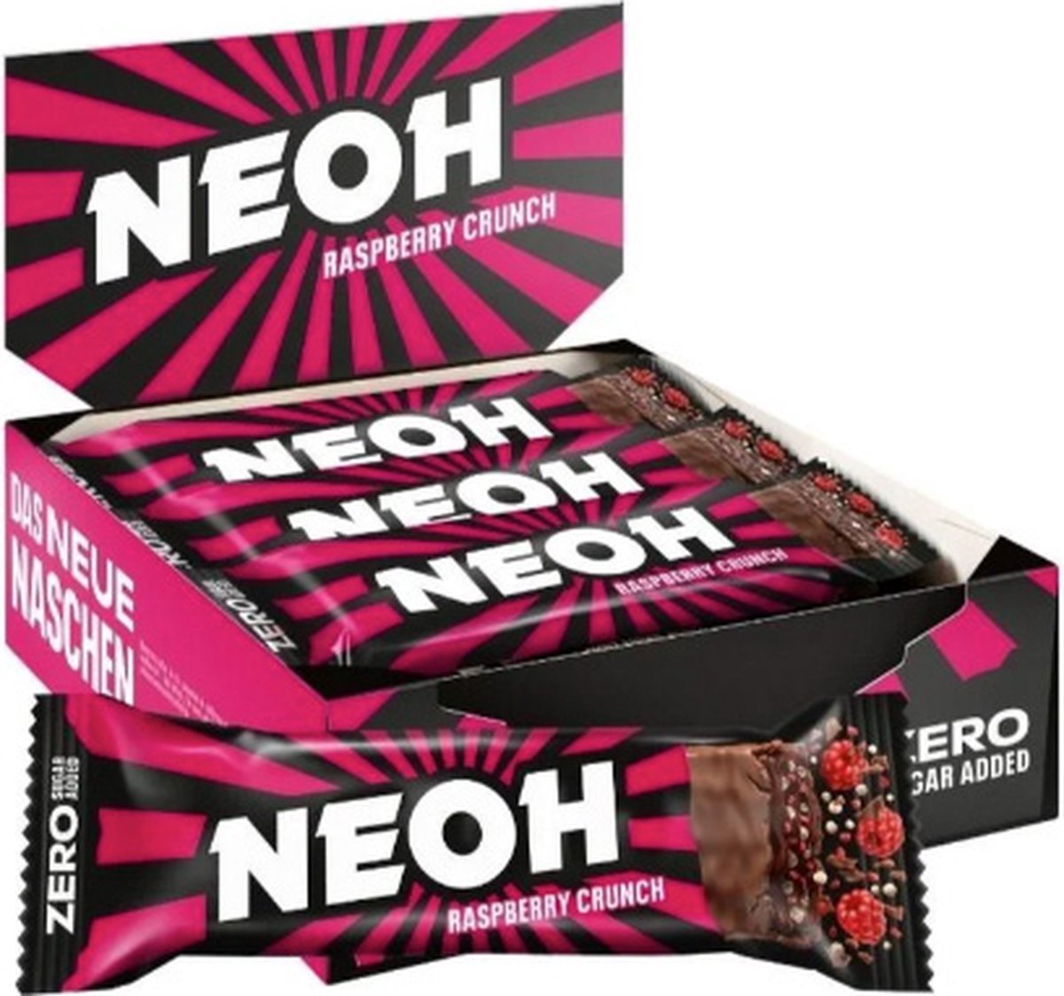 Goedkoopste NEOH | Bar | Raspberry Crunch | 12 Stuks | 12 x 30 gram
