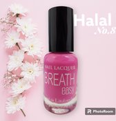 Halal Nagellak - BreathEasy - nagellak no. 08 - waterdoorlatend - luchtdoorlatend - Halal