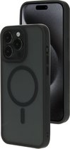 Mobiparts hoesje geschikt voor Apple iPhone 15 Pro Max - Hardcover - MagSafe - Zwart