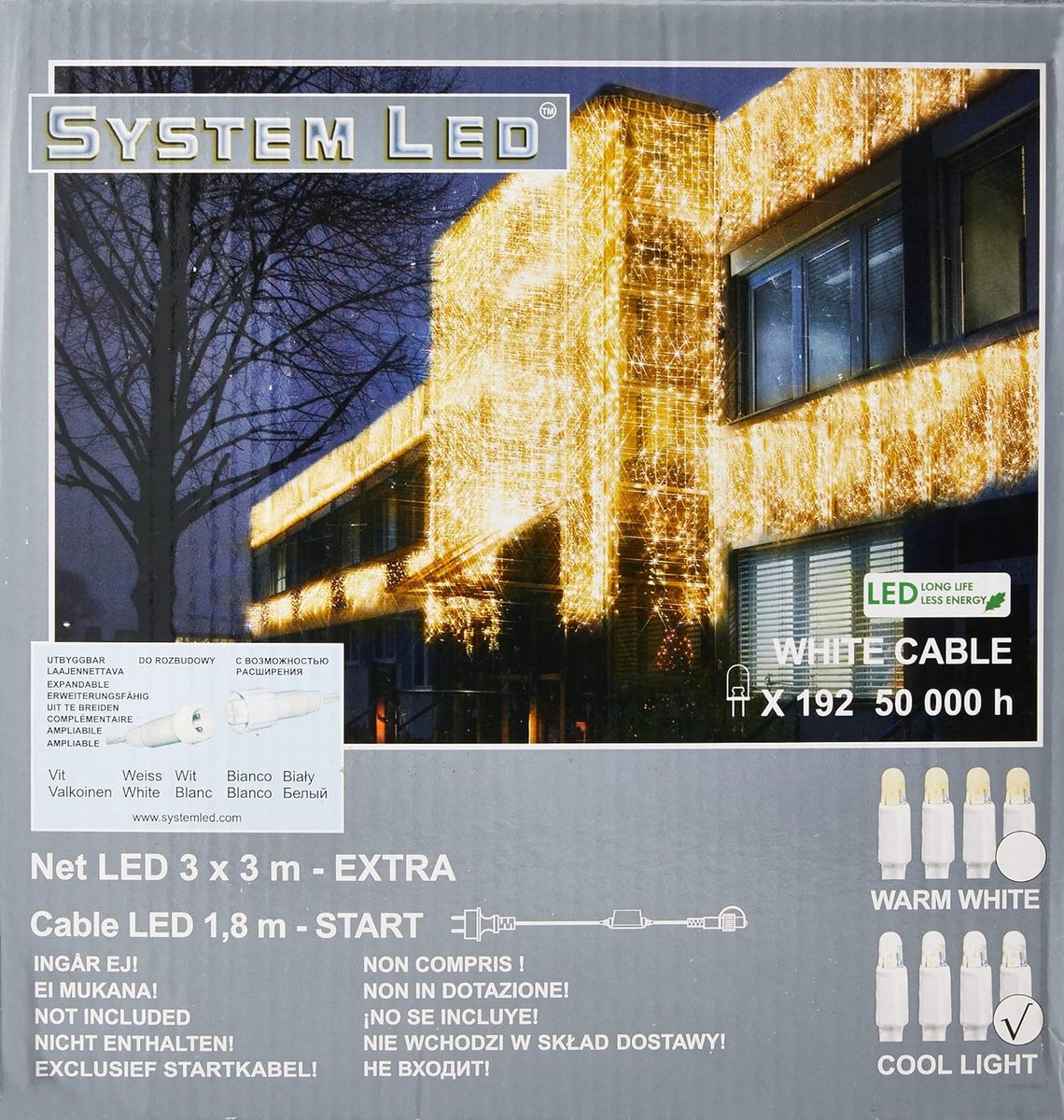Star Trading buitenlichtkettingsysteem LED veelkleurig