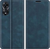 Oppo A78 5G Magnetic Wallet Case - Blue