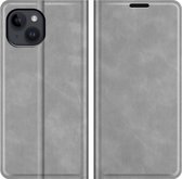 Just in Case Wallet Case Magnetic hoesje voor iPhone 14 Plus - grijs