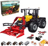 Mould King 17019 Tractor (RC) - Boerderij - Farming - Lego Compatible - Motoren, accu, afstandsbediening - Bouwset, constructieset - 2596 onderdelen - Mouldking